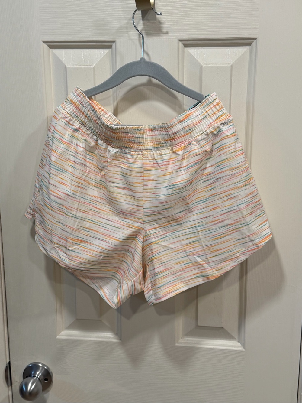 Girls DSG Multicolor Striped Elastic Waist Athletic Shorts XL 16 NWT